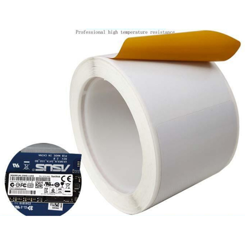 OEM High Quality High Temperature Resistant Barcode Label Product - High Temperature Resistant Barcode Label Printable PI Label – Times Industry detail pictures